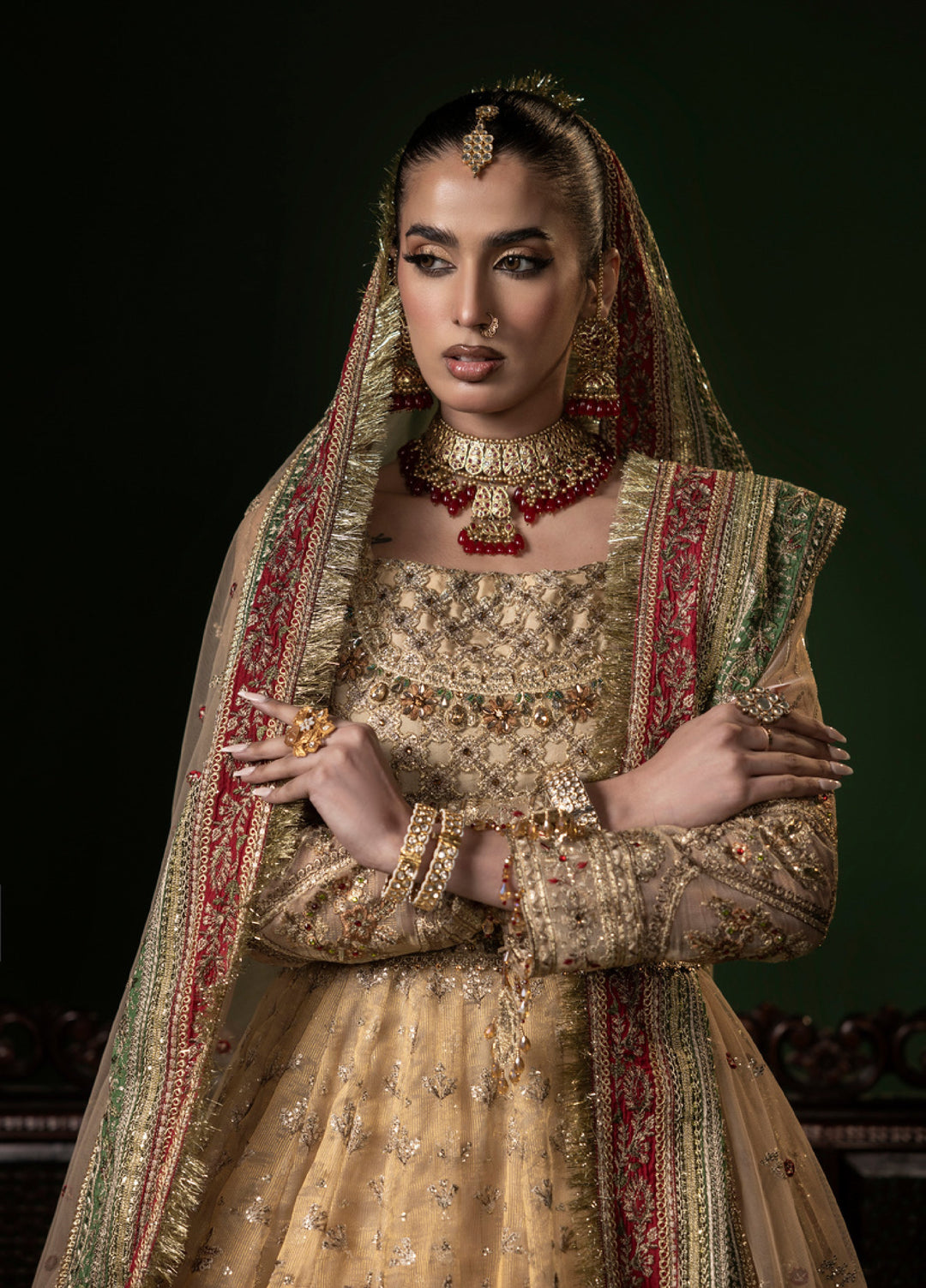Sara Jahan Women RTW Embroidered Net 3 Piece Suit SJ26RF NA-04 - Festive Collection