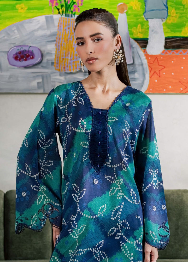 Ballerina by Nureh Unstitched Printed Chikankari Lawn 2 Piece Suit NU26UBCL NU2-219 - Casual Collection