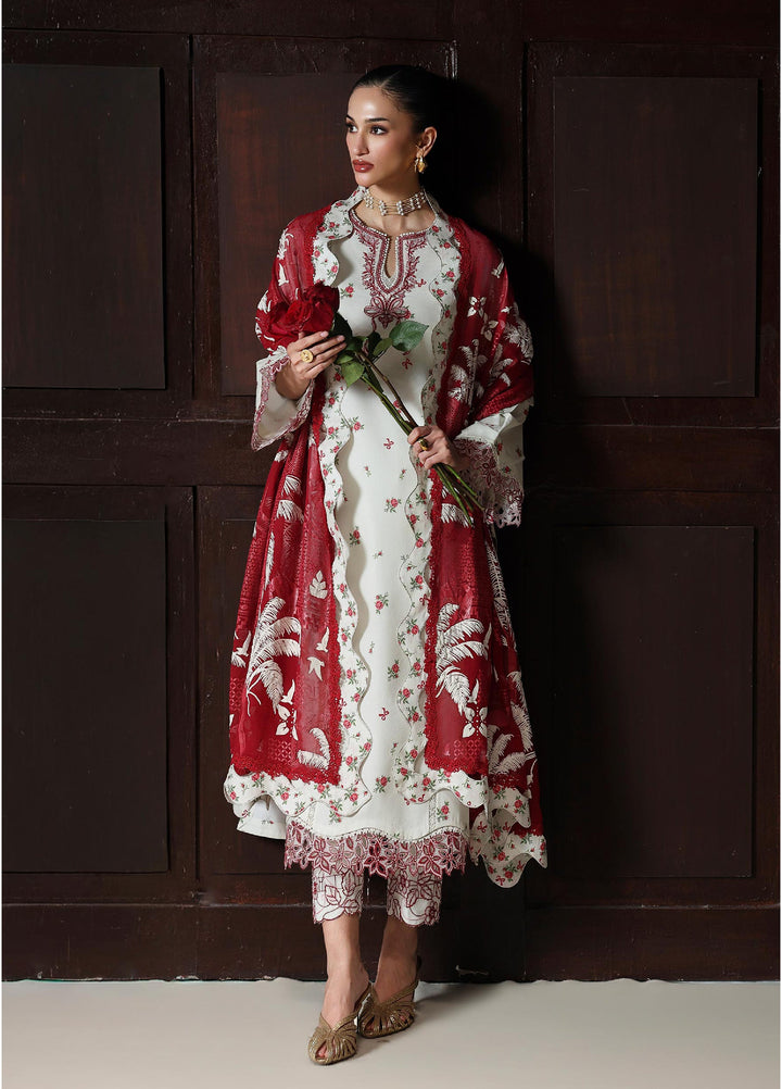 Q Prints by Qalamkar Unstitched Printed Lawn 3 Piece Suit QLK26UQL HANIA QQP-02 (B) - Summer Collection