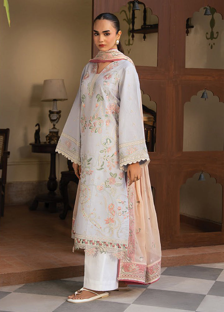 Namah by Xenia Formals Unstitched Embroidered Lawn 3 Piece Suit XF26ULN 07 - Elian - Festive Collection