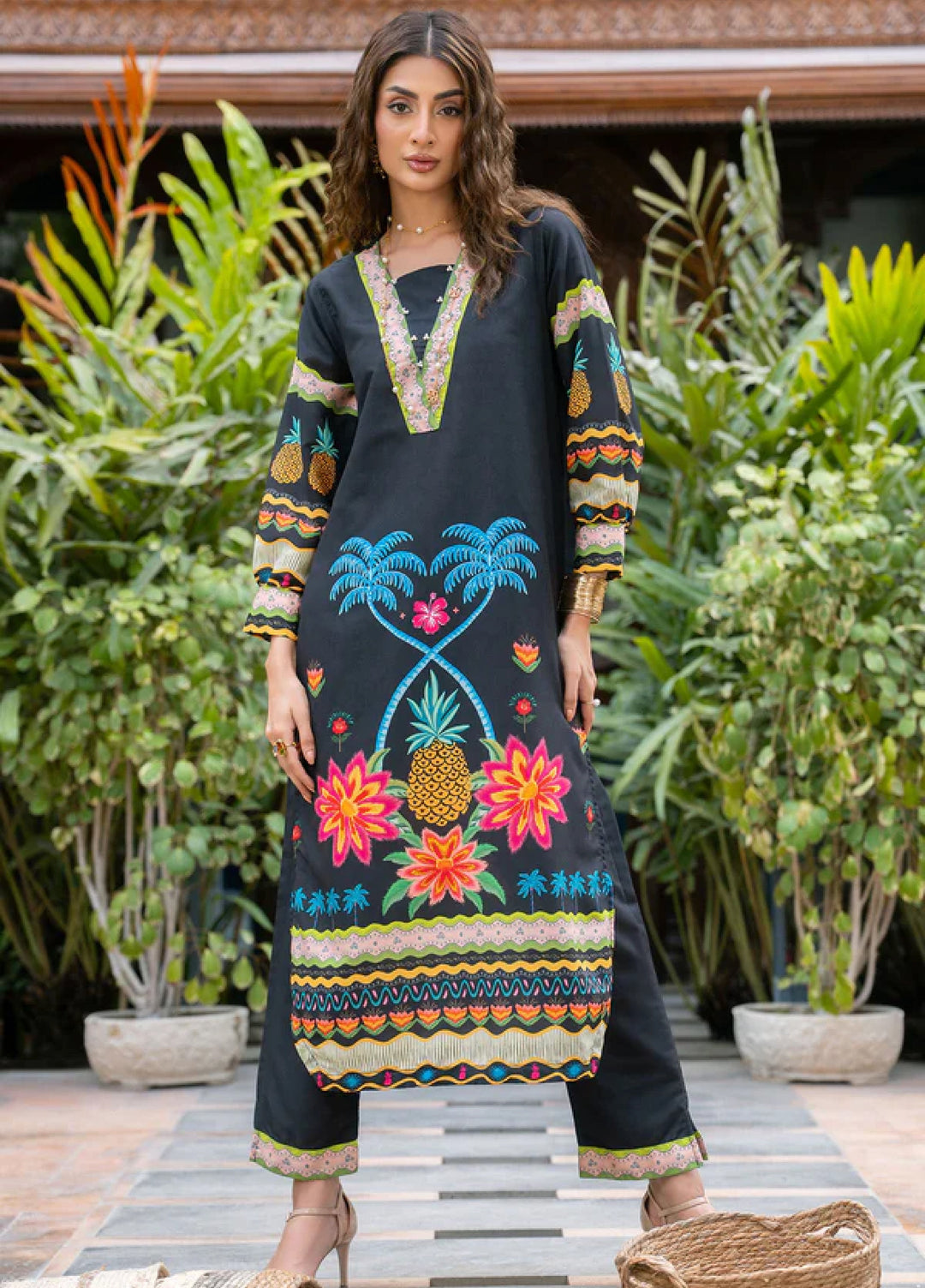 Nairah Women Pret Printed Arabic Lawn Suit NAH26PN Mistique - Spring Collection