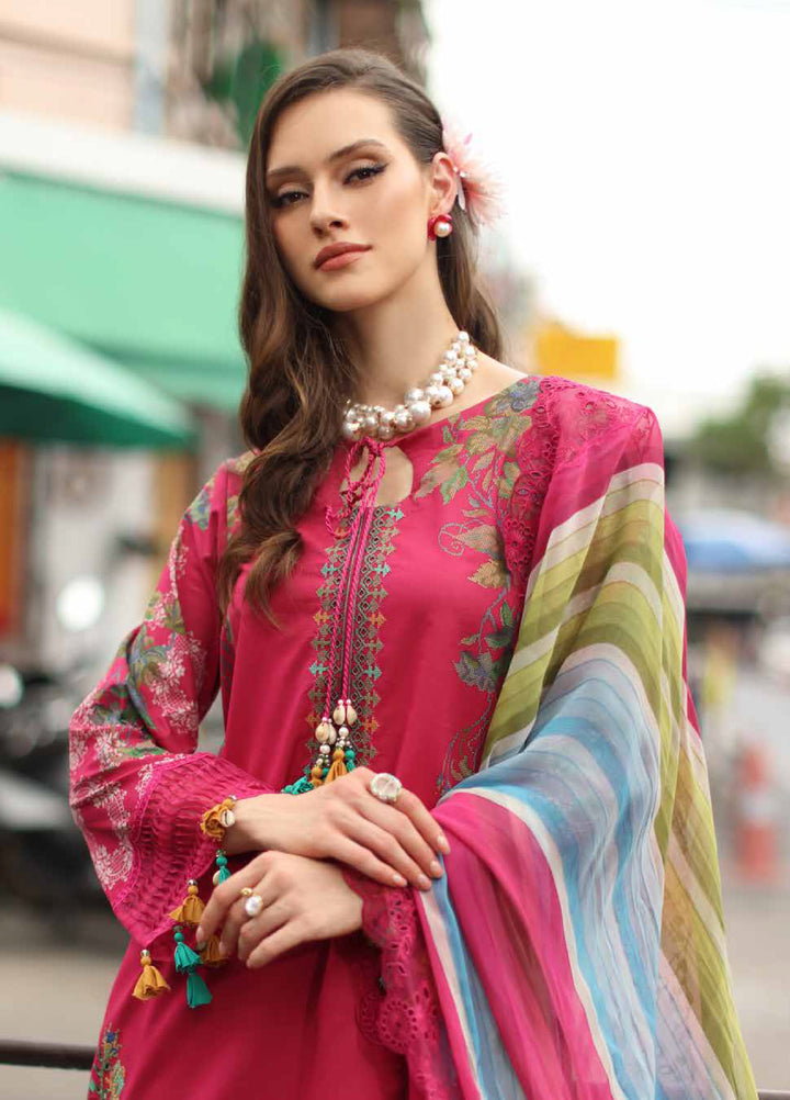 Signature by Charizma Unstitched Printed Lawn 3 Piece Suit CHR26USL CS6-04 - Summer Collection