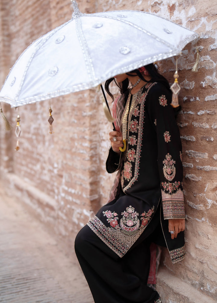 Darbar by Casuallite Pret Embroidered Silk Viscose 3 Piece Suit CSL26PDD-04 - Festive Collection