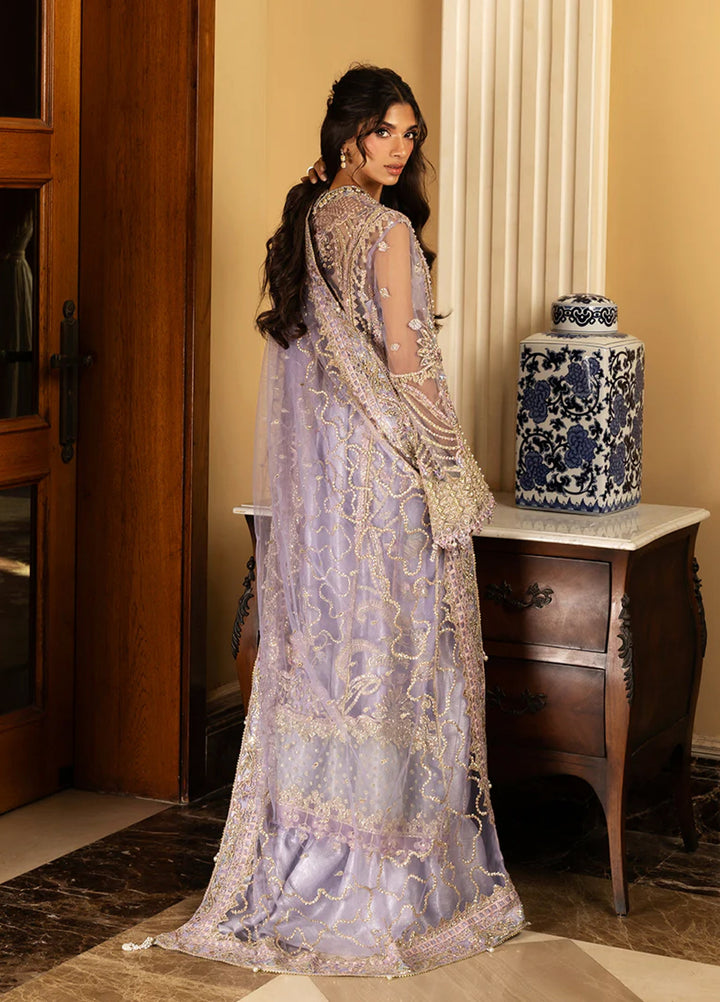 Darling by Mushq Unstitched Embroidered Net 4 Piece Suits MU25DW Simran - Wedding Collection