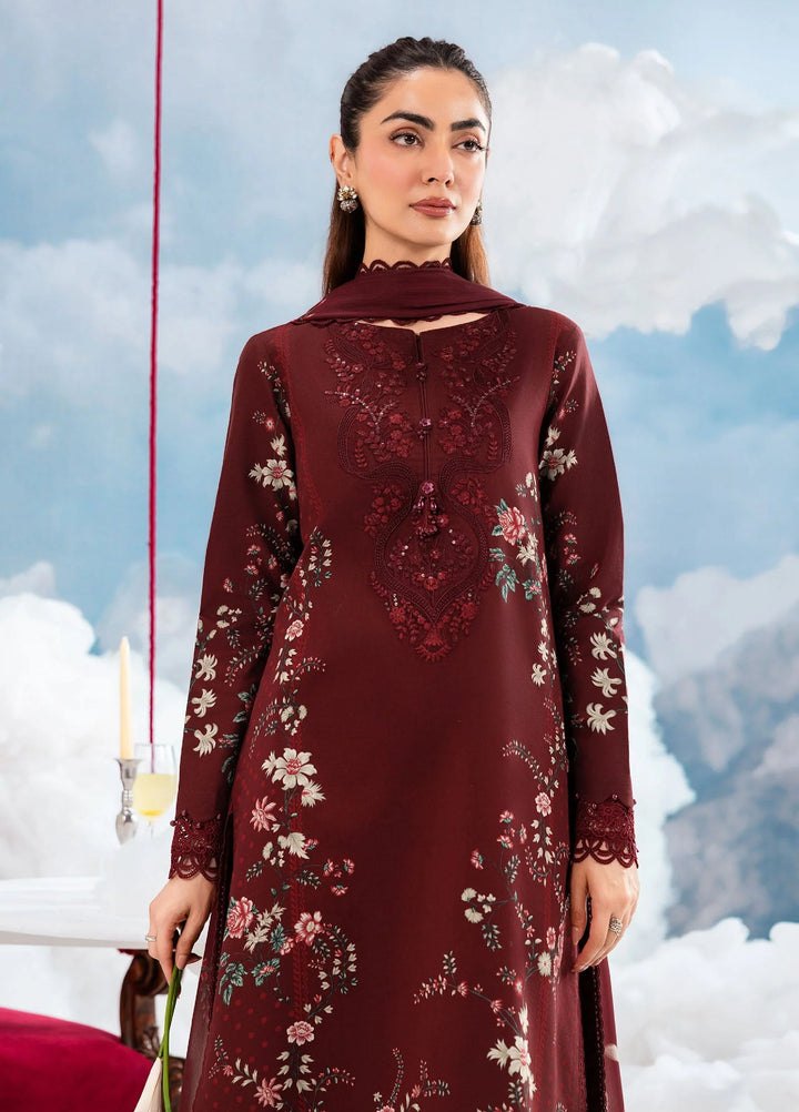 M Basics by Maria B Unstitched Embroidered Lawn 3 Piece Suit MB26SSEL MB-CUSV14-07A - Eid Collection