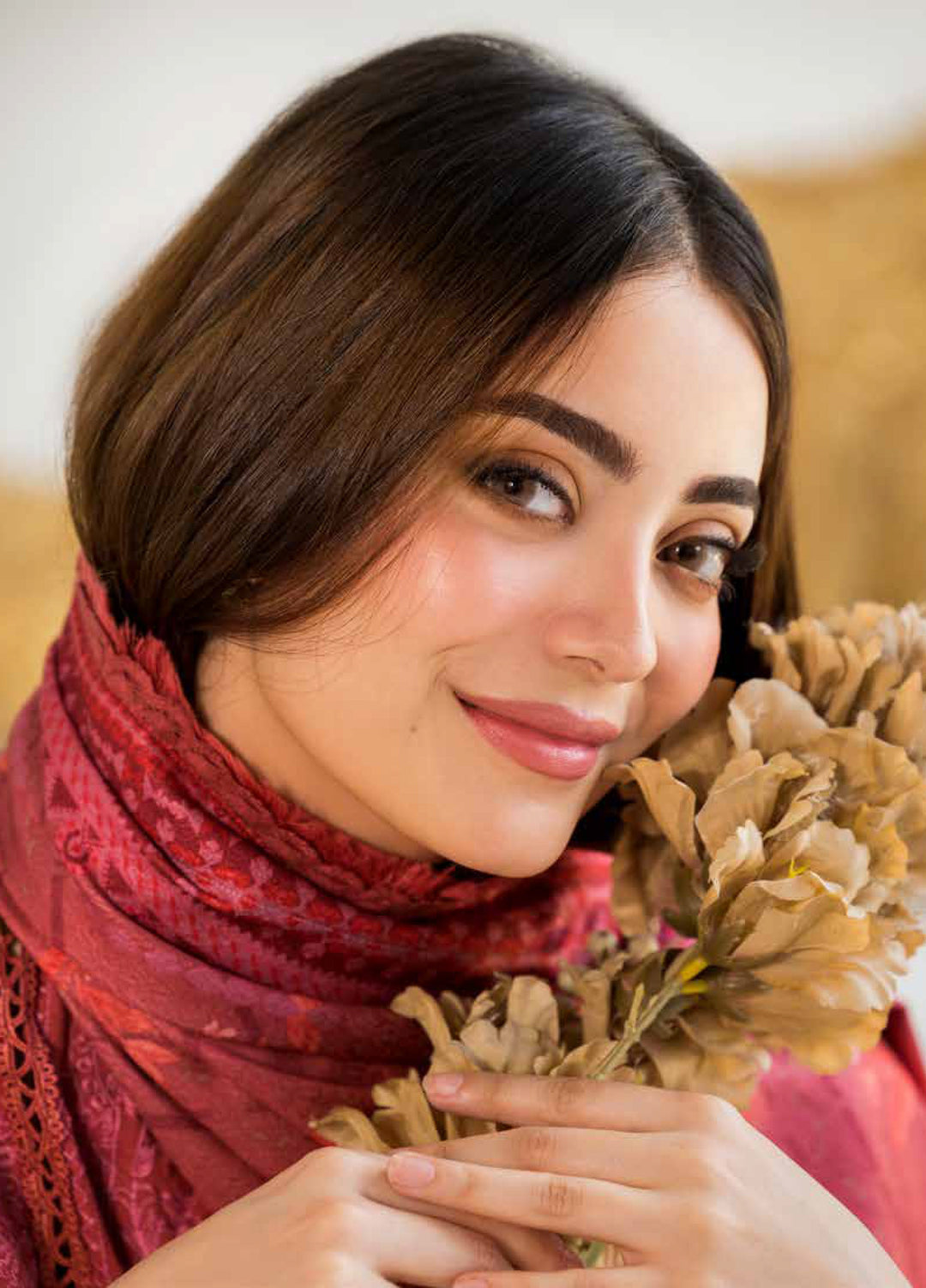 Sobia Nazir Winter Embroidered Khaddar Suits 3 Piece SN25WU D-04 B - Winter Collection