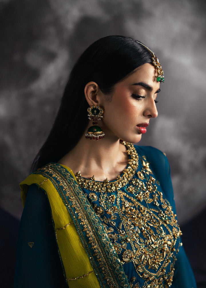 Sara Jahan Women RTW Embroidered Chiffon 3 Piece Suit SJ26RF SJ-1003 - Festive Collection