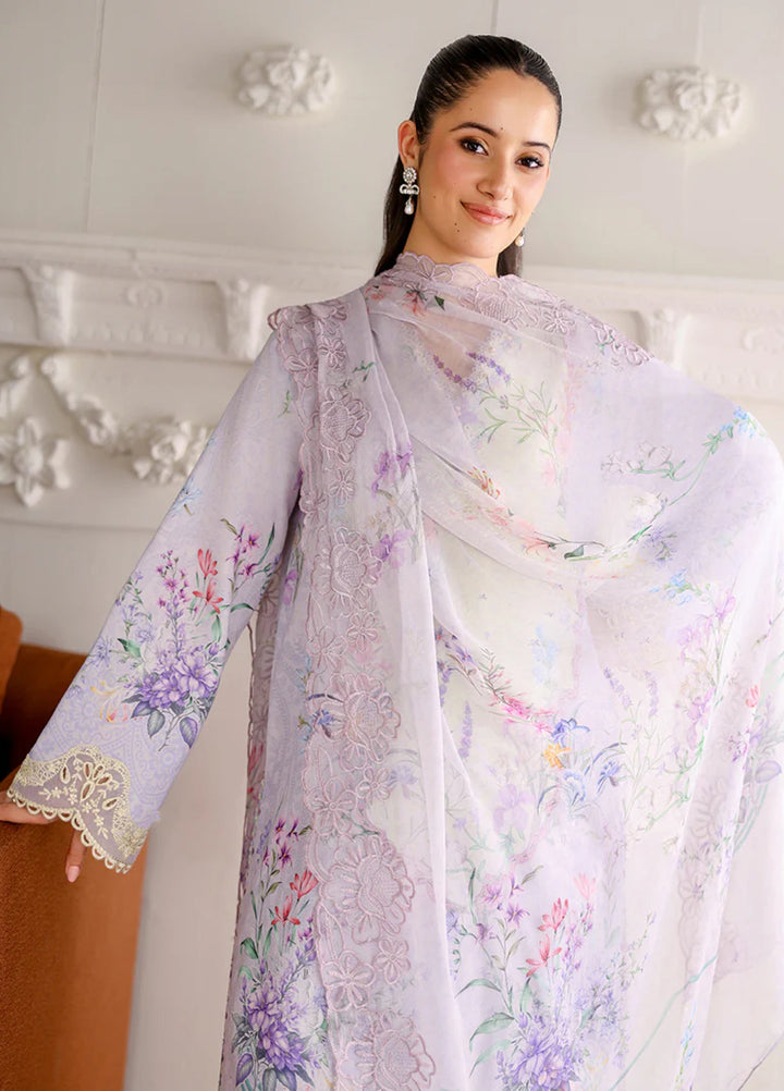 Sunlit Tales by Roheenaz Unstitched Embroidered Lawn 3 Piece Suit RN26ULS Sunveil RUNSS260708 - Lawn Collection