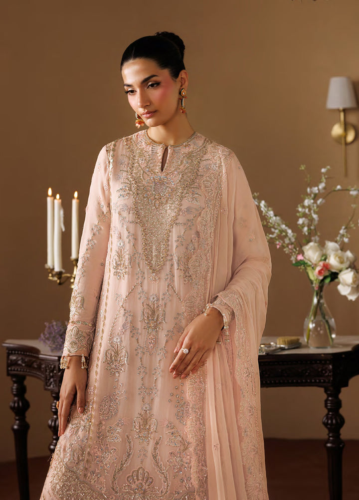 Celeste by Emaan Adeel Unstitched Embroidered Chiffon 3 Piece Suit EA26UCF Reverie - Festive Collection