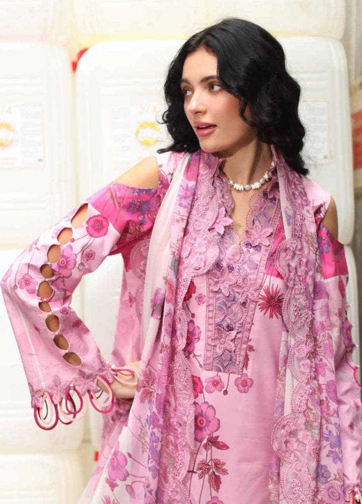 Signature by Charizma Unstitched Printed Lawn 3 Piece Suit CHR26USL CS6-07 - Summer Collection