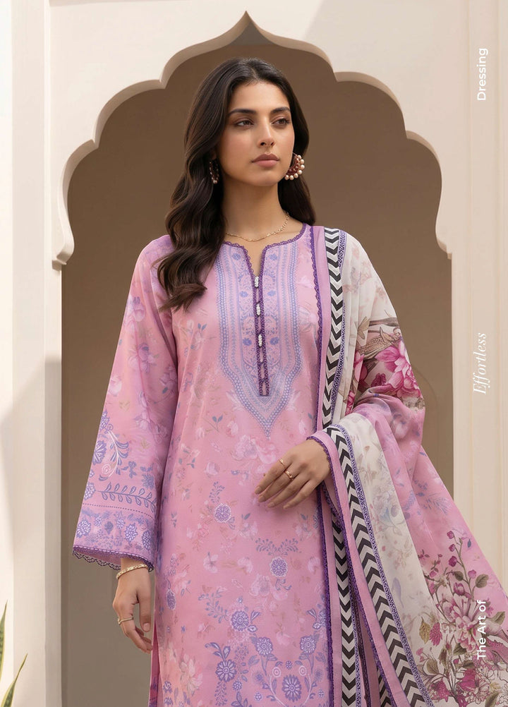 Zellbury Unstitched Printed Lawn 3 Piece Suit ZB26UCVII WUS26X31023 - Casual Collection