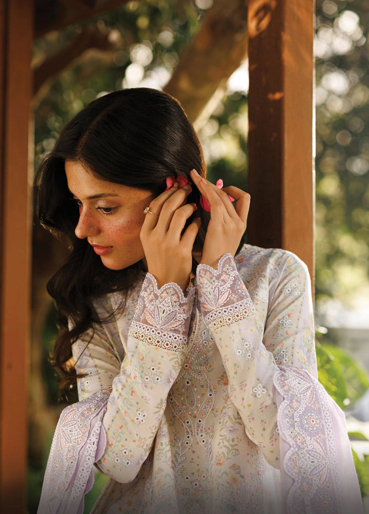 Summer Together by Afrozeh Unstitched Embroidered Lawn 3 Piece Suit AF26UST D-7 SOLAYNE - Festive Collection