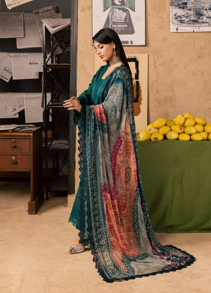 Bazar by Nureh Unstitched Embroidered Chikankari Lawn 3 Piece Suit NU26UBL NE-244 - Festive Collection
