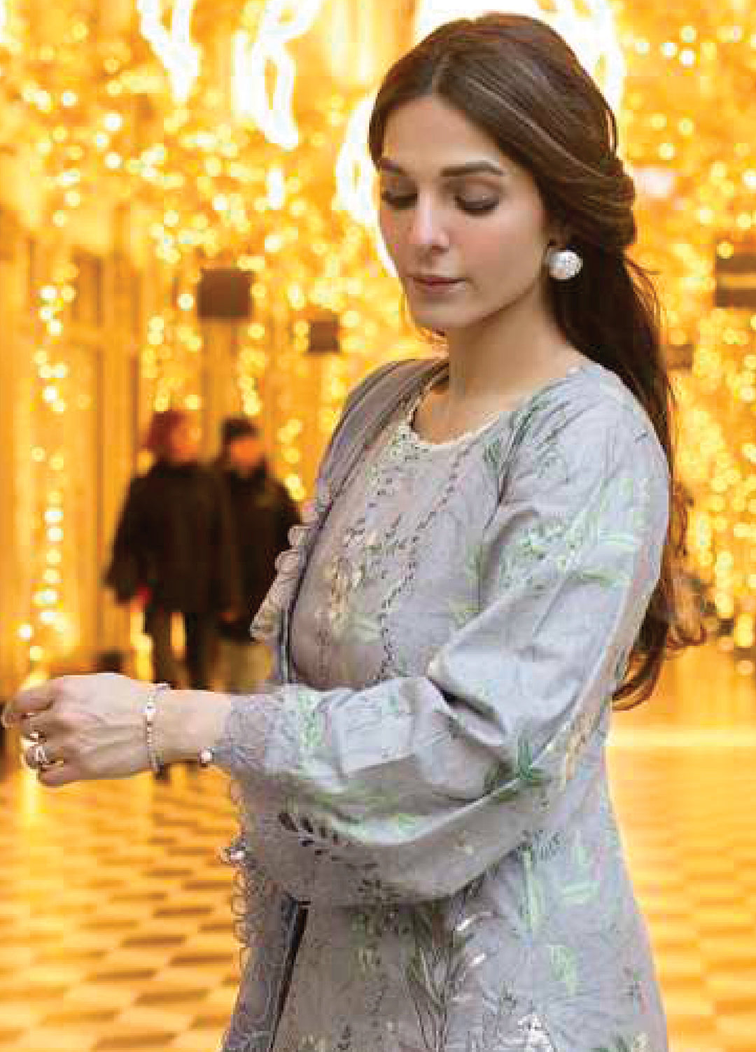 Sunshine Bloom by Al Zohaib Unstitched Embroidered Lawn 3 Piece Suit AZ26USL D10 - Summer Collection