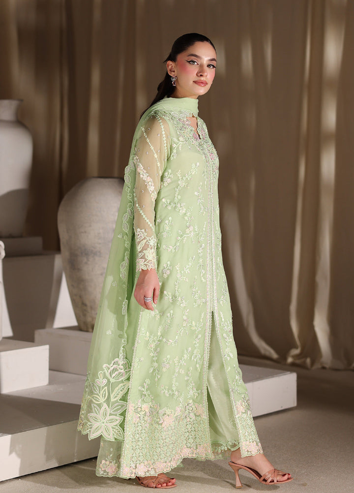Azure Unstitched Embroidered Chiffon 3 Piece Suit AZ26ULC Fairy Fern - Festive Collection