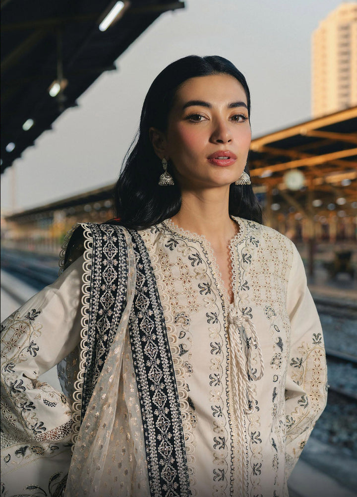 Mulaqat by Afrozeh Unstitched Embroidered Lawn 3 Piece Suit AF26UML KHAWAAB FWU-0058 - Festive Collection