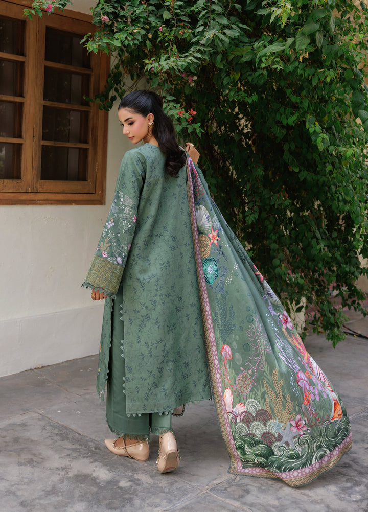 Zync by Florent Whispers Unstitched Embroidered Modal 3 Piece FL25WW FL-4B - Winter Collection