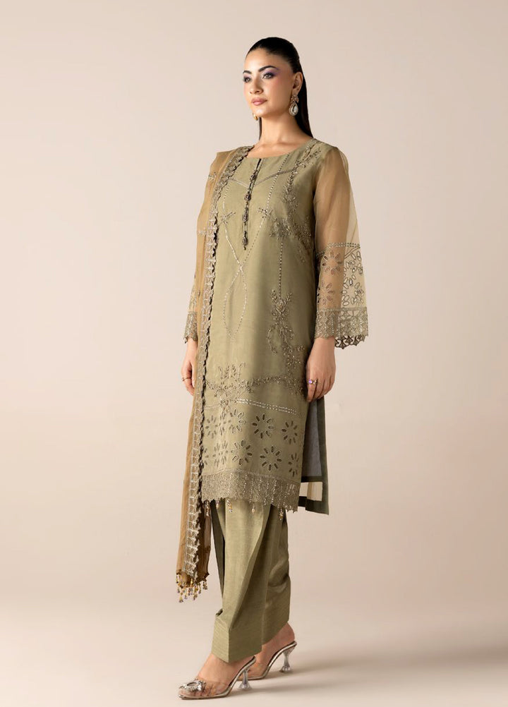 Aura by Zebtan RTW Embroidered Lawn 3 Piece Suit ZB26UAL A-10 - Festive Collection
