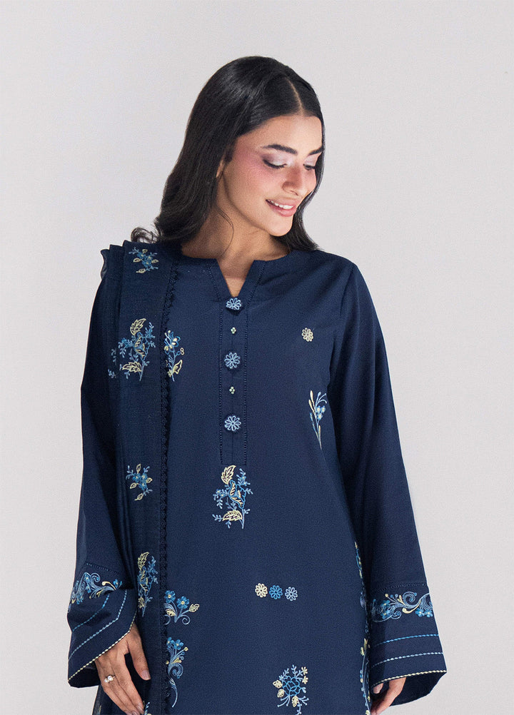 Blush N Bliss by Sahane Women RTW Embroidered Lawn 3 Piece Suit Moonberry LP63004 Casual Collection