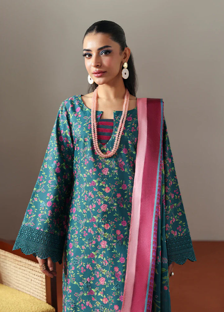 Basics by Gulaal Pret Embroidered Poly Lawn 3 Piece PL-07 Zeiren - Summer Collection