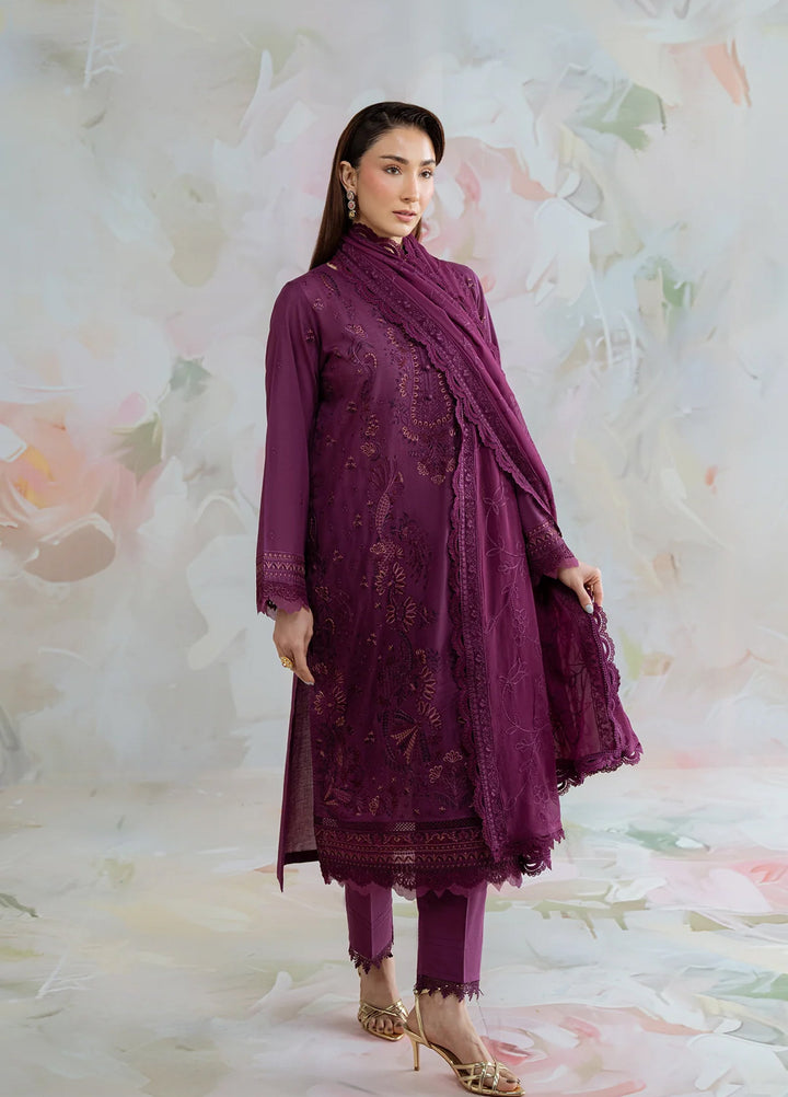 Core by Daria Clothing Unstitched Embroidered Lawn 3 Piece Suit DC26UCL DA-79 - Summer Collection