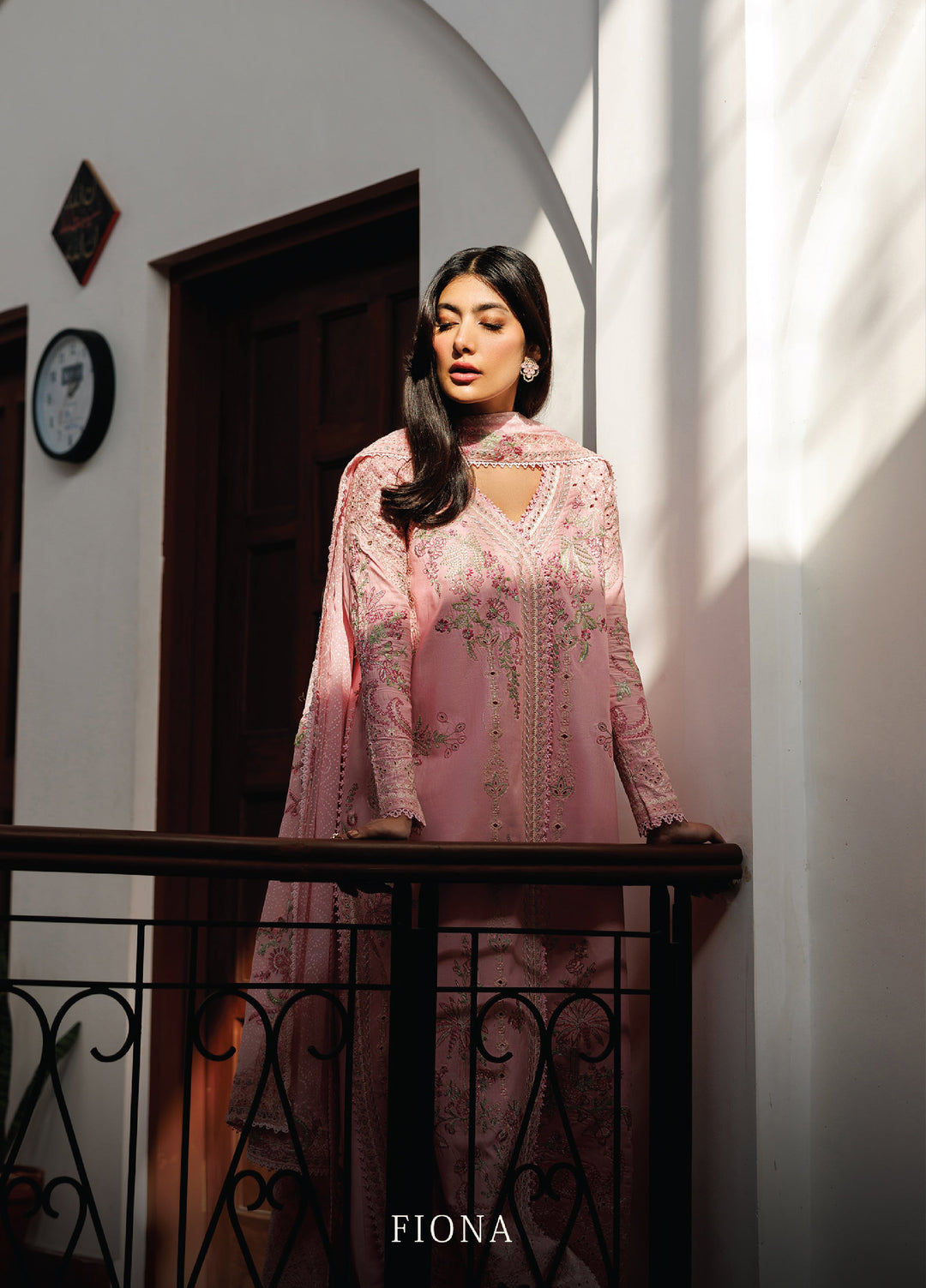 Mirabelle by Emaan Adeel Unstitched Embroidered Luxury Lawn 3 Piece Suit EA26UML D1 Fiona - Festive Collection