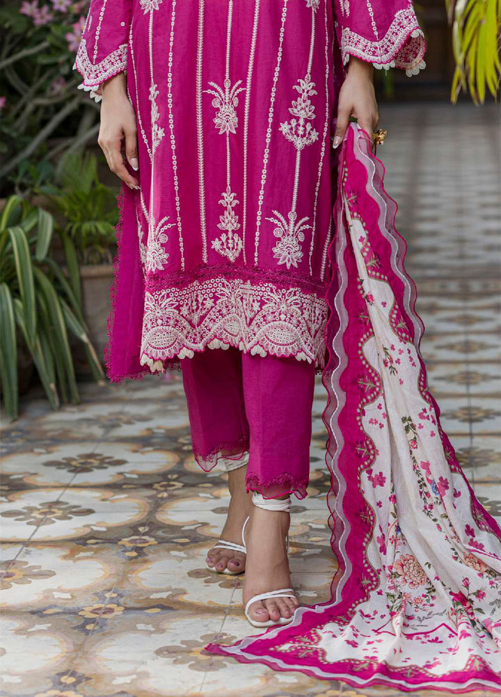 Zellbury Unstitched Embroidered Cotton 3 Piece Suit ZB26UCC WUC26E34050 - Casual Collection