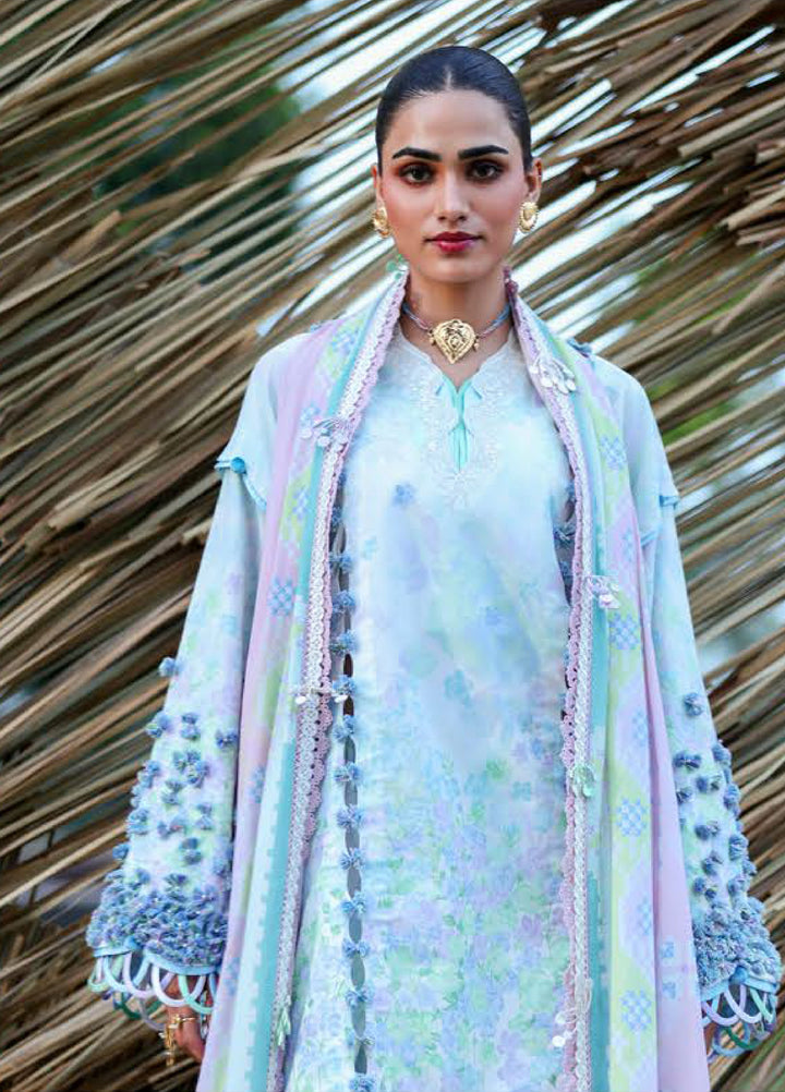 Neoma Prints by Republic Unstitched Printed Lawn 3 Piece Suit RW26UNL SP-8 ROSHAN - Summer Collection