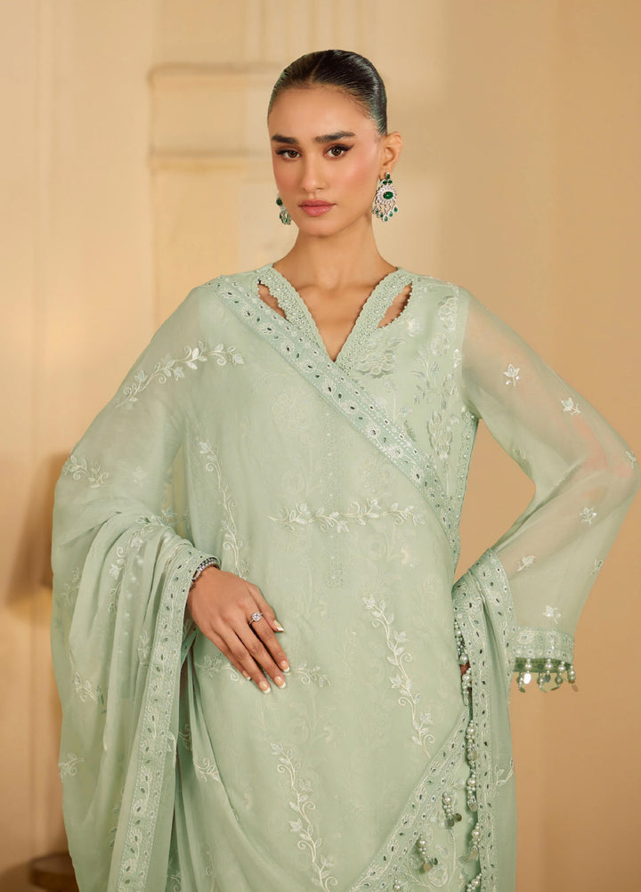 Alizeh Fashion Unstitched Embroidered Chiffon 3 Piece Suit AF26UCF AF-CH-2252-Zehnora - Festive Collection