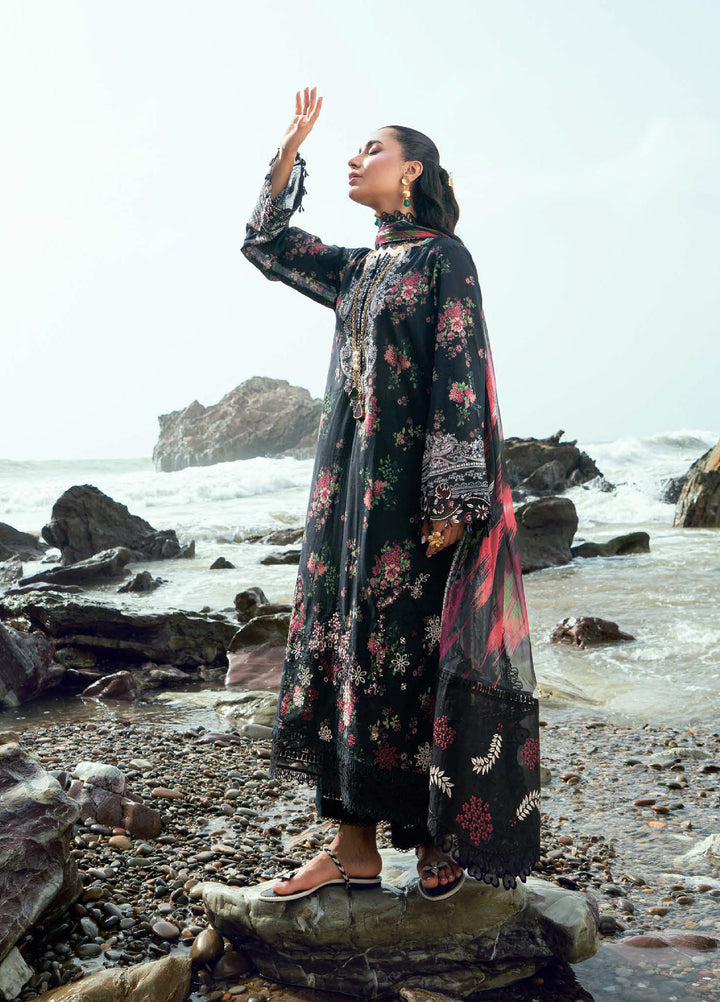 Gardenia by Nureh Unstitched Embroidered Lawn 3 Piece Suit NU26UGL NSG-199 - Summer Collection