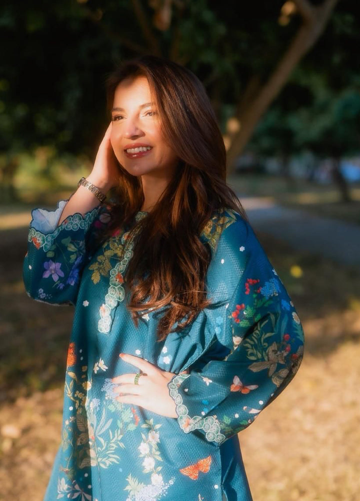 Dhaga Women Pret Printed 2 Piece Soft Crepe Juneau FW25DSE701 - Summer Collection