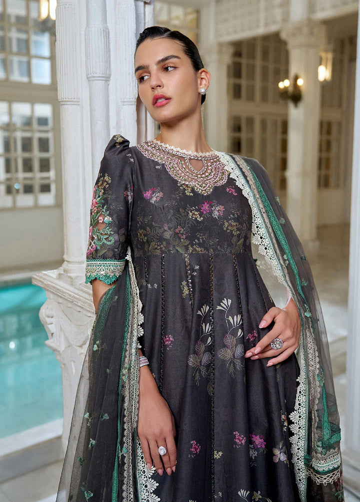 Sobia Nazir Unstitched Embroidered Luxury Lawn 3 Piece Suit SN26ULE D-10 A - Eid Collection