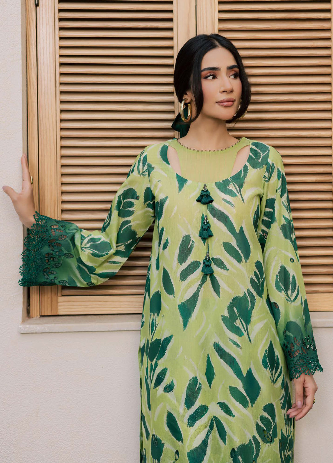 Ballerina by Nureh Unstitched Chikankari Embroidered Lawn 2 Piece Suit NU26UBCL NU2-205 - Summer Collection