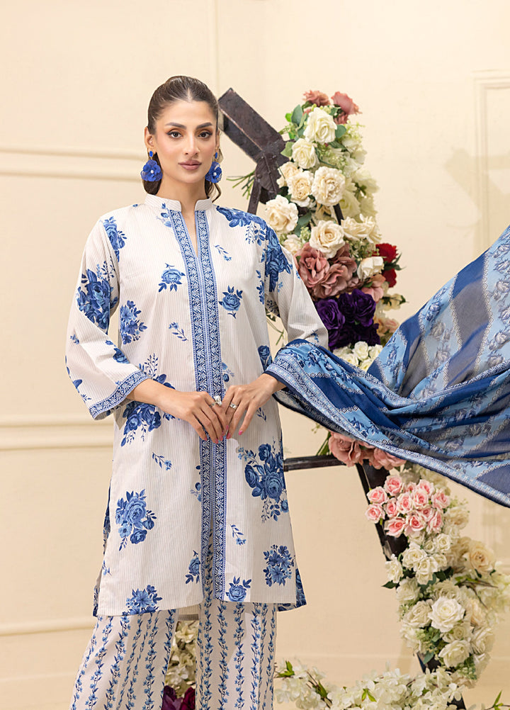 Salina by Regalia Textiles Unstitched Digital Printed Lawn 3 Piece Suit RG26SUVII D-7 - Summer Collection