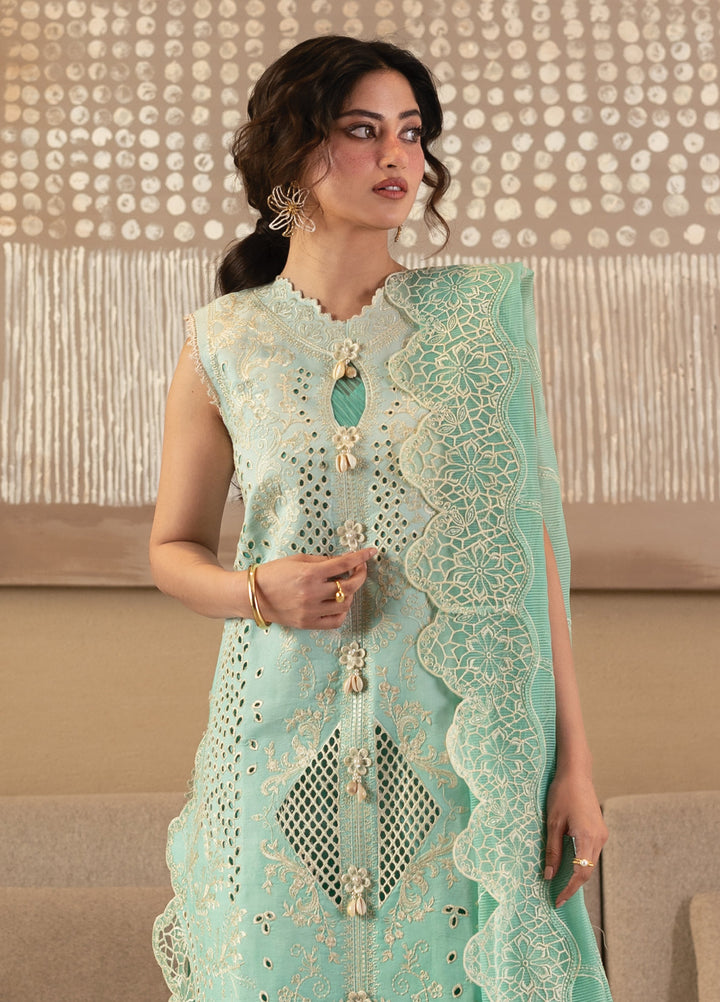 Sirene by Mahnur Unstitched Embroidered Lawn 3 Piece Suit MN26USL S-08 - Summer Collection
