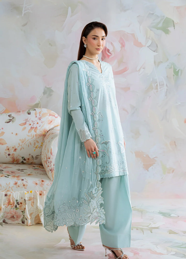 Core by Daria Clothing Unstitched Embroidered Lawn 3 Piece Suit DC26UCL DA-80 - Summer Collection