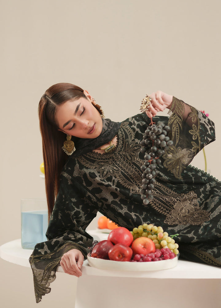 JoJo by Bin Ilyas Unstitched Embroidered Lawn 3 Piece Suit BI26UJJ D-82A - Summer Collection