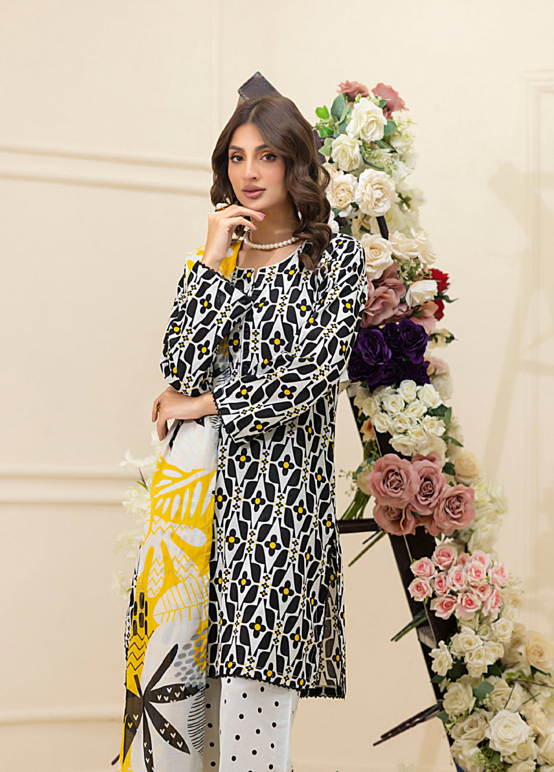 Salina by Regalia Textiles Unstitched Digital Printed Lawn 3 Piece Suit RG26SUVII D-4 - Summer Collection