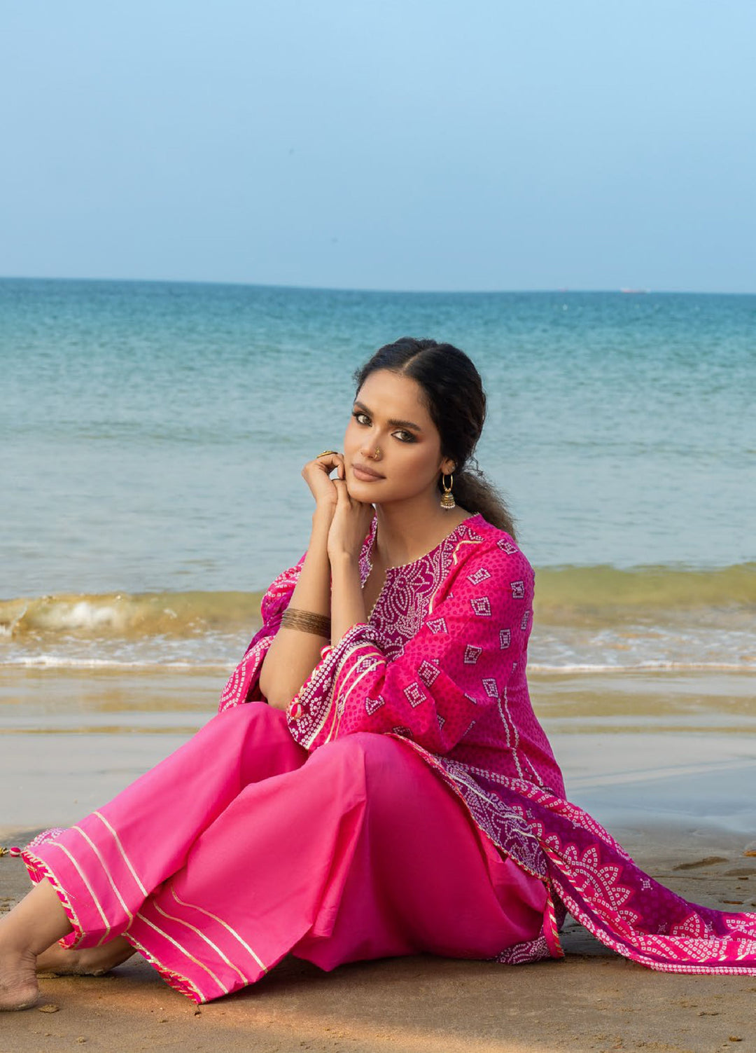 The Chunri by Gul Ahmed Unstitched Printed Lawn 3 Piece Suit GA26UTCL CL-62061 B - Summer Collection