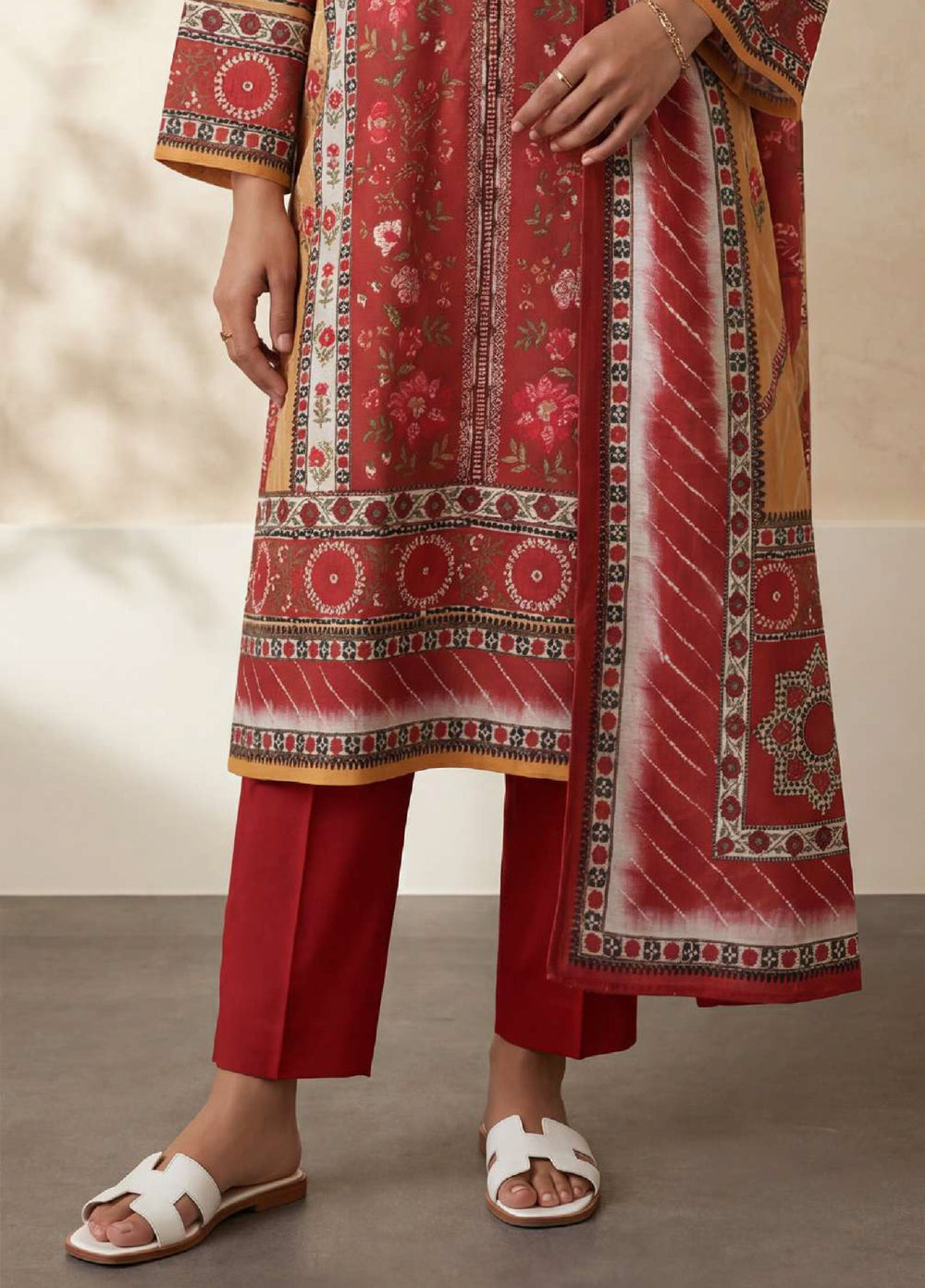 Zellbury Women RTW Printed Lawn 3 Piece Suit ZB26RLC WPS2632693 - Casual Collection