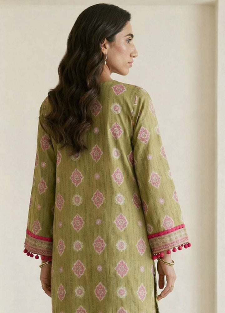 Zellbury Unstitched Embroidered Lawn 2 Piece Suit ZB26UC WUS26E20673 - Casual Collection