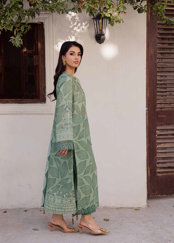 Rania by Nureh Unstitched Printed Lawn 3 Piece Suit NU26ULR NR-02 - Casual Collection