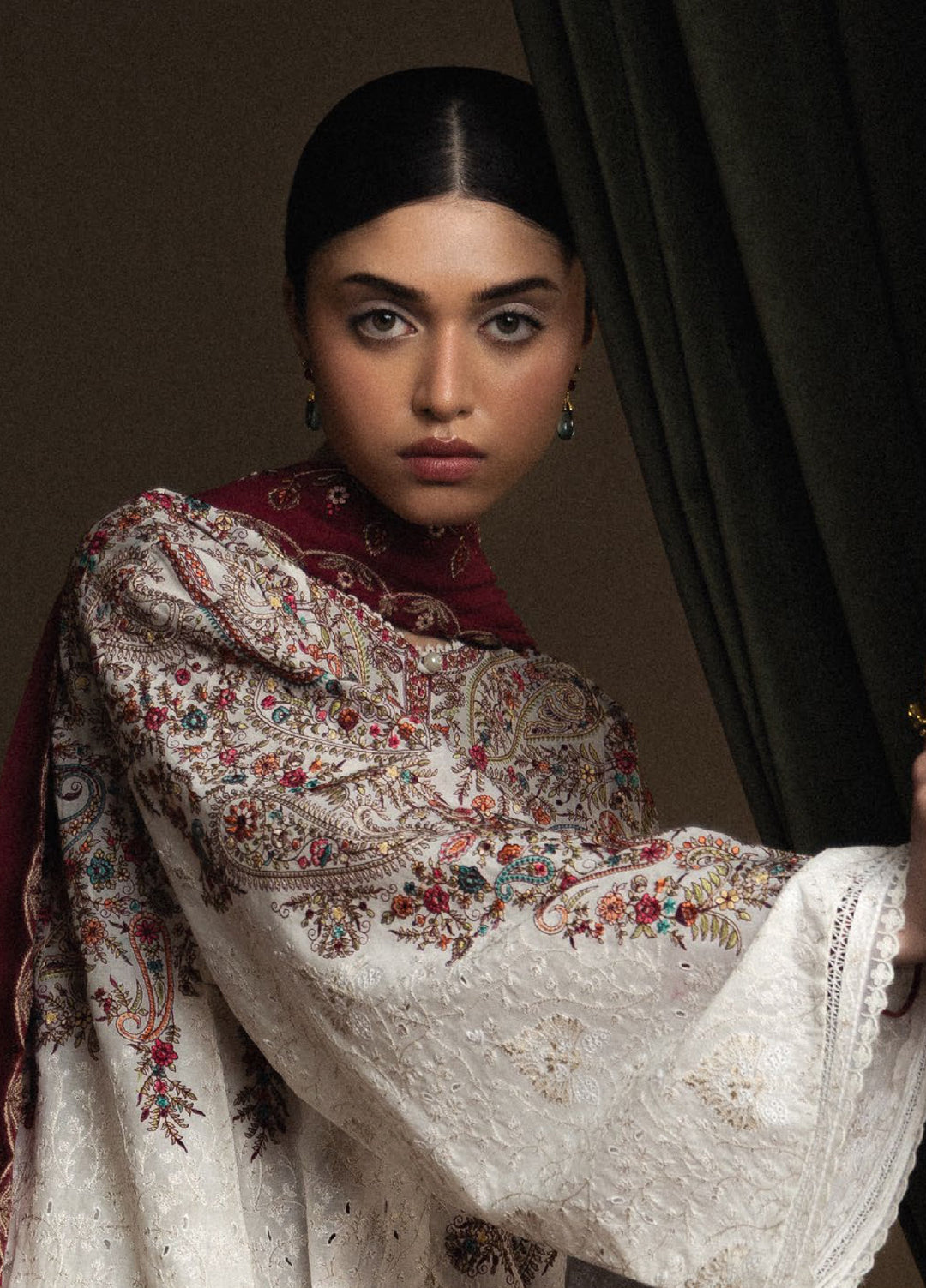 Satori by Zara Shahjahan Unstitched Embroidered Lawn 3 Piece Suit ZS26USL D-7 HIKARI - Summer Collection