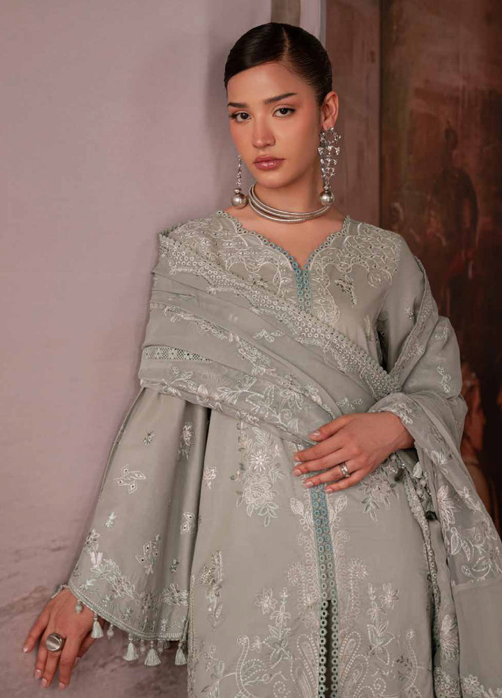 Feya by Nureh Unstitched Embroidered Lawn 3 Piece Suit NU26ULF FE-21 - Eid Collection
