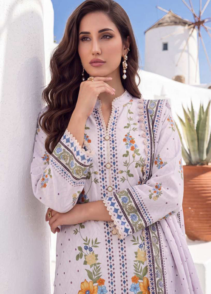 Coco Cords by Al Zohaib Unstitched Printed Lawn 3 Piece Suit AZ26UCL-10 - Casual Collection