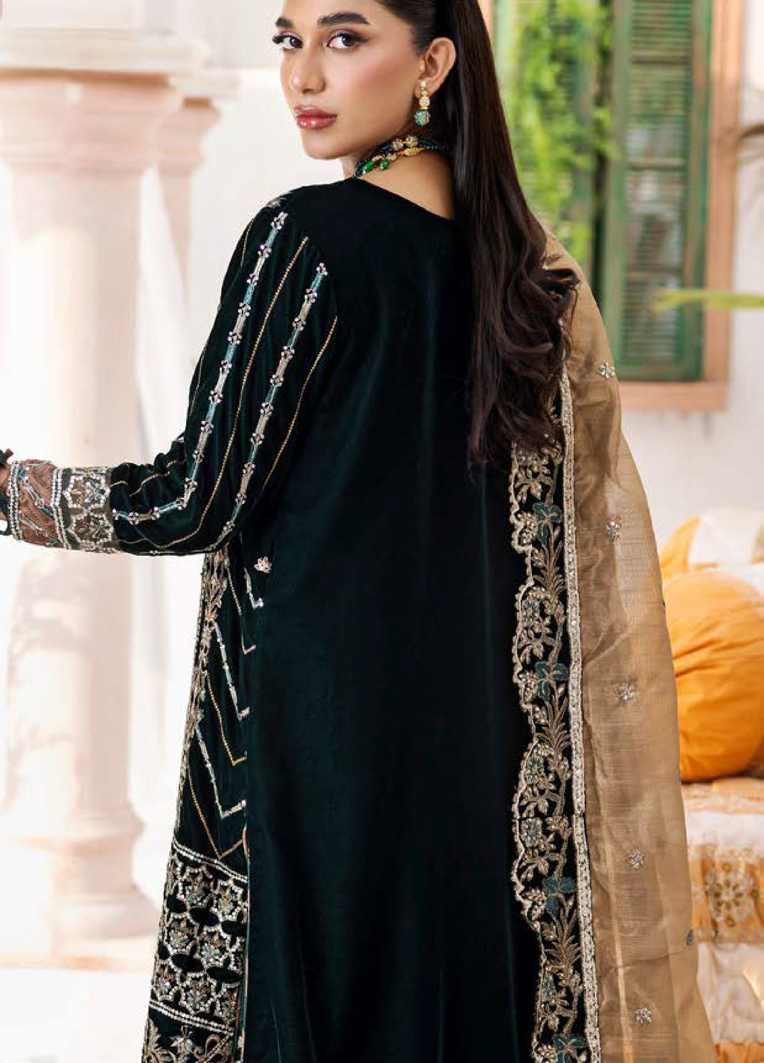 Andaz E Makhmal by Zebtan Unstitched Velvet ZB25 ZAM-05 - Festive Collection