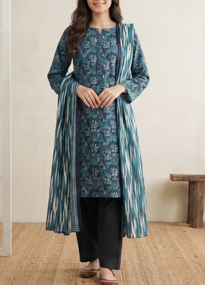 Daman by VS Textiles Unstitched Printed Lawn 3 Piece Suit VS26UDL D-06 881 - Casual Collection