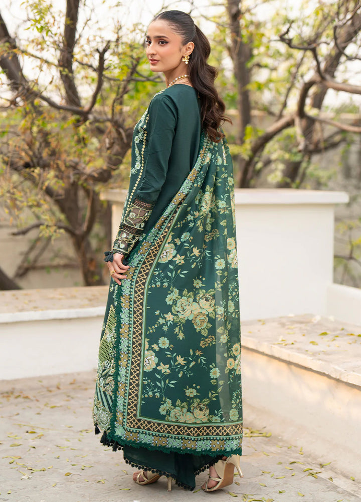 Angan by Mahnur Unstitched Embroidered Lawn 3 Piece Suit MN26UAL AAN-010 - Summer Collection