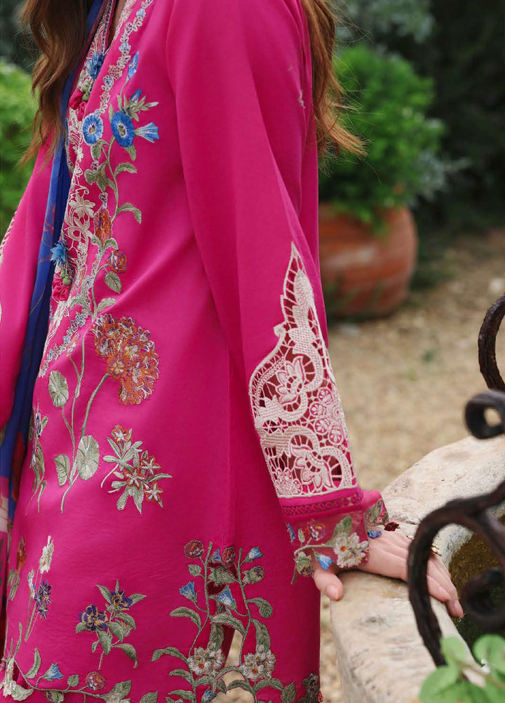 The Secret Garden by Mushq Unstitched Embroidered Lawn 3 Piece Suit MU26USG Bloomveil HUNSS260407 - Festive Collection