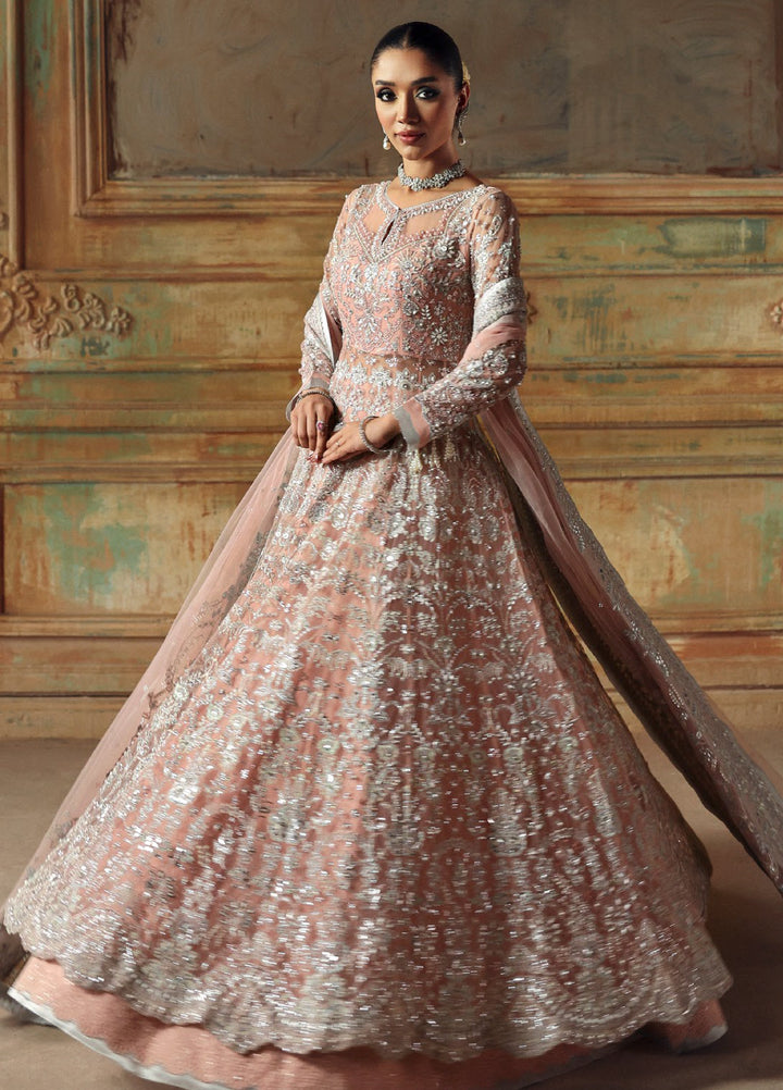 Zyra Unstitched Embroidered Net 3 Piece Suit ZY26UW D-1 Sarosh - Wedding Collection